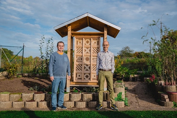 Schreiner Jürgen Schwandt und Wolfgang Ulrich